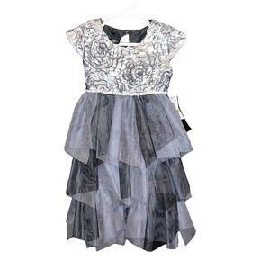 🌟NWT🌟 Isobella & Chloe Toddler Gray Dress